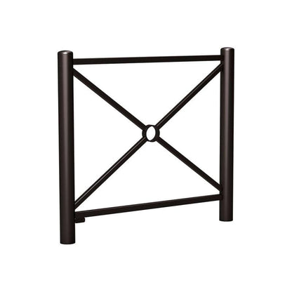 Cityscape Direct Dome Top Railing 1072mm / Black (RAL 9005)