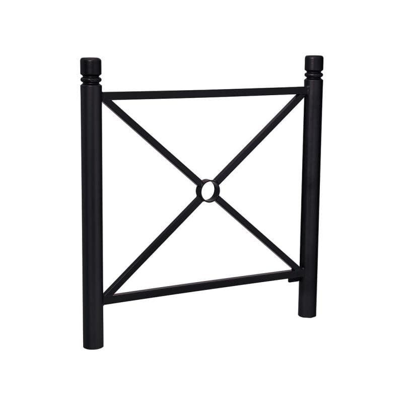 Cityscape Direct Province City Railing 1072mm / Cross / Black (RAL 9005)