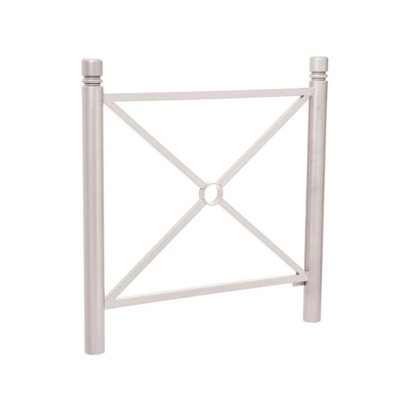 Cityscape Direct Province City Railing 1072mm / Cross / Light Grey (RAL 7044)