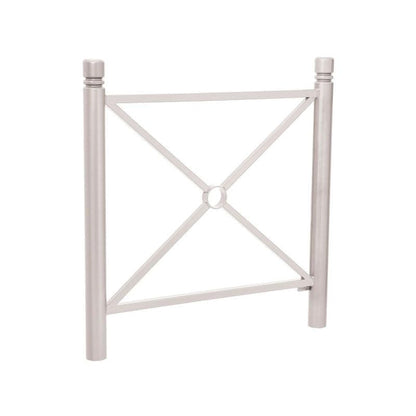Cityscape Direct Province City Railing 1072mm / Cross / Light Grey (RAL 7044)