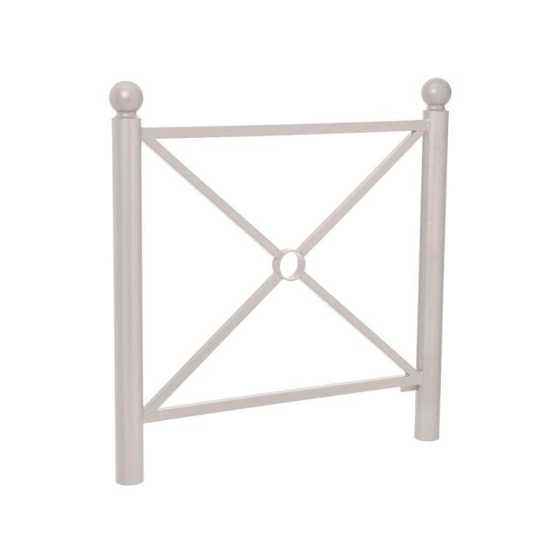 Cityscape Direct Province Sphere Railing 1072mm / Cross / Light Grey (RAL 7044)