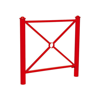 Cityscape Direct Province Agora Railing 1072mm / Cross / Red (RAL 3020)