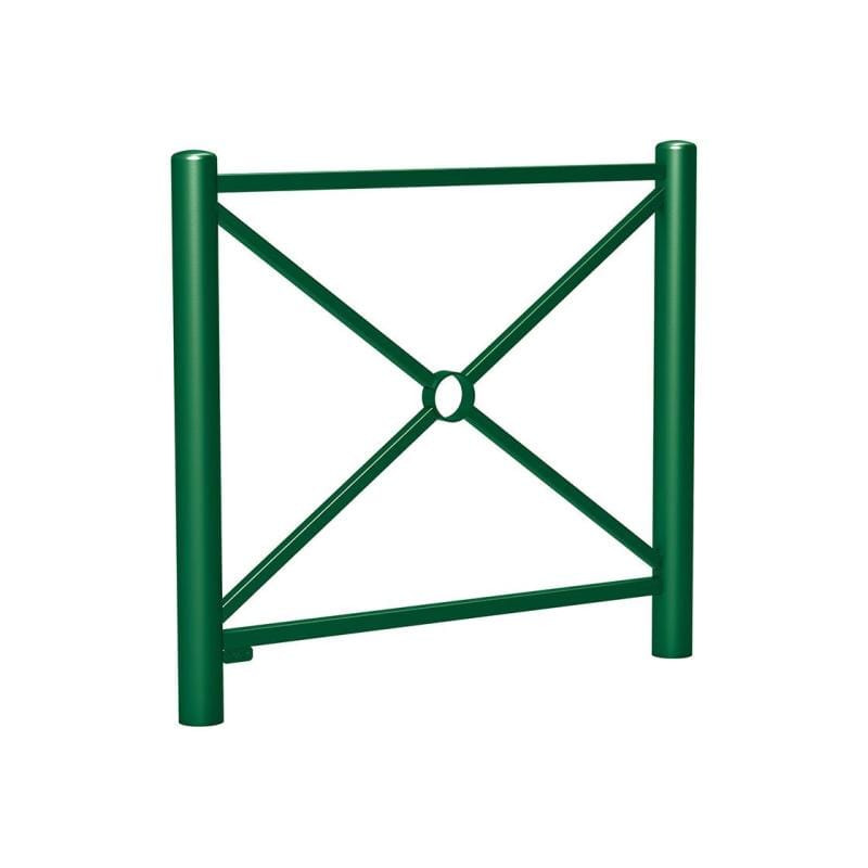 Cityscape Direct Dome Top Railing 1072mm / Green (RAL 6005)