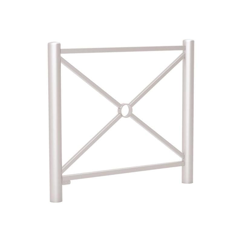 Cityscape Direct Dome Top Railing 1072mm / Light Grey (RAL 7044)