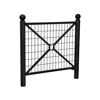 Cityscape Direct Province Sphere Railing 1072mm / Mesh / Black (RAL 9005)