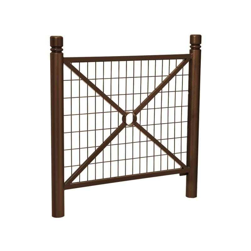 Cityscape Direct Province City Railing 1072mm / Mesh / Brown (RAL 8017)