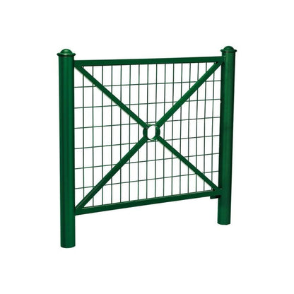 Cityscape Direct Province Agora Railing 1072mm / Mesh / Green (RAL 6005)
