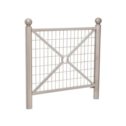 Cityscape Direct Province Sphere Railing 1072mm / Mesh / Light Grey (RAL 7044)