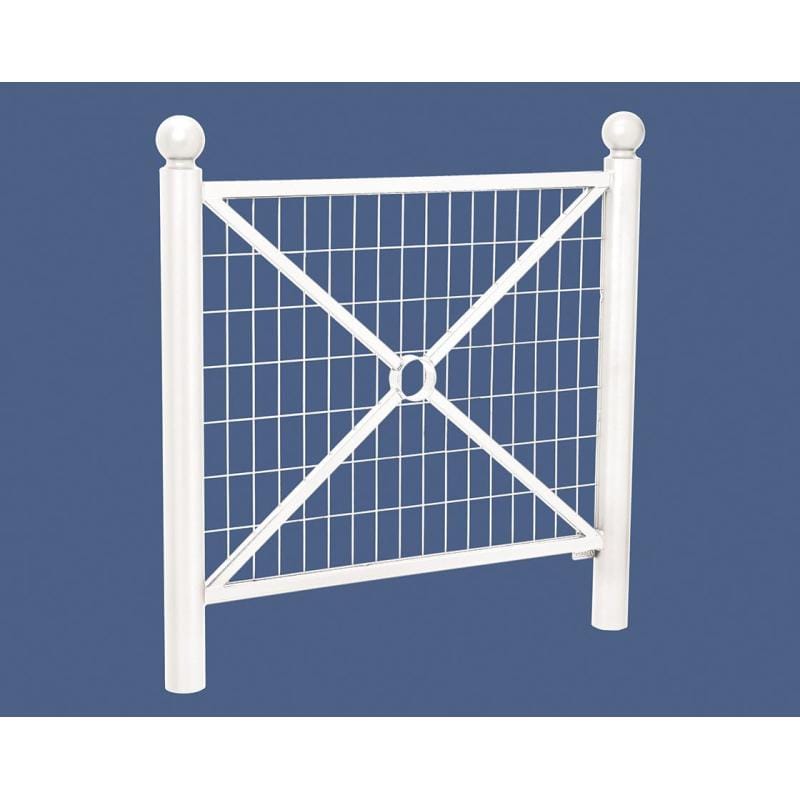 Cityscape Direct Province Sphere Railing 1072mm / Mesh / White (RAL 9010)