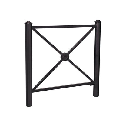 Cityscape Direct Province Agora Railing 1072mm / Rosette / Black (RAL 9005)