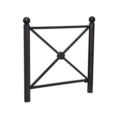 Cityscape Direct Province Sphere Railing 1072mm / Rosette / Black (RAL 9005)