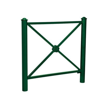 Cityscape Direct Province Agora Railing 1072mm / Rosette / Green (RAL 6005)