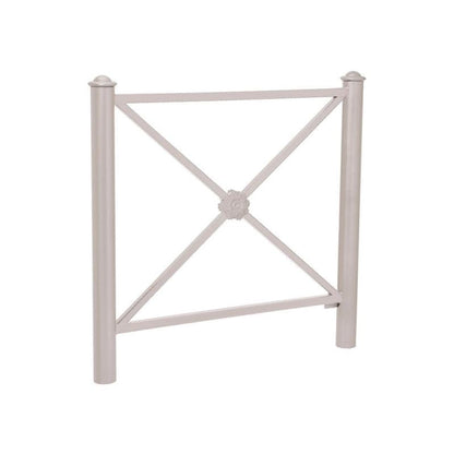 Cityscape Direct Province Agora Railing 1072mm / Rosette / Light Grey (RAL 7044)
