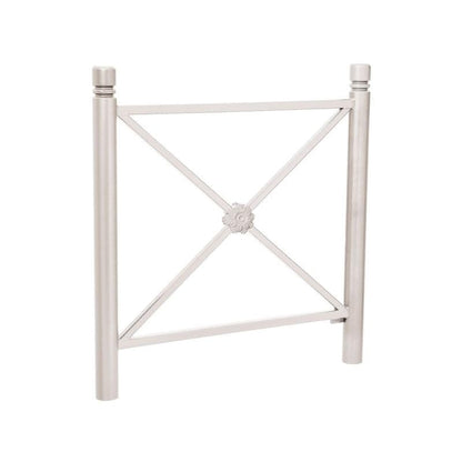 Cityscape Direct Province City Railing 1072mm / Rosette / Light Grey (RAL 7044)