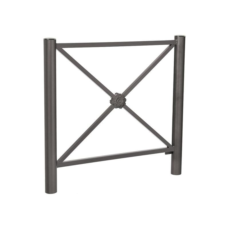 Cityscape Direct Province Brushed Steel Railing 1072mm / Rosette / Procity Grey