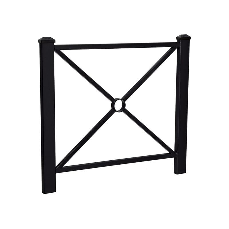 Cityscape Direct Pagoda Railing 1080mm / Black (RAL 9005)