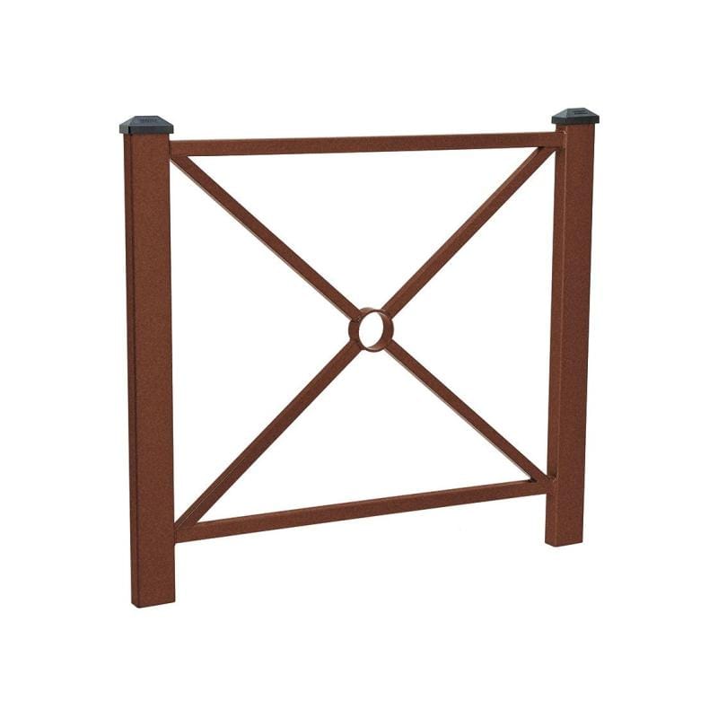 Cityscape Direct Pagoda Railing 1080mm / Brown (RAL 8017)