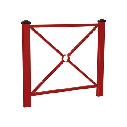 Cityscape Direct Pagoda Railing 1080mm / Burgundy (RAL 3004)