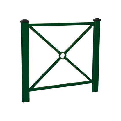 Cityscape Direct Pagoda Railing 1080mm / Green (RAL 6005)