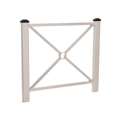 Cityscape Direct Pagoda Railing 1080mm / Light Grey (RAL 7044)