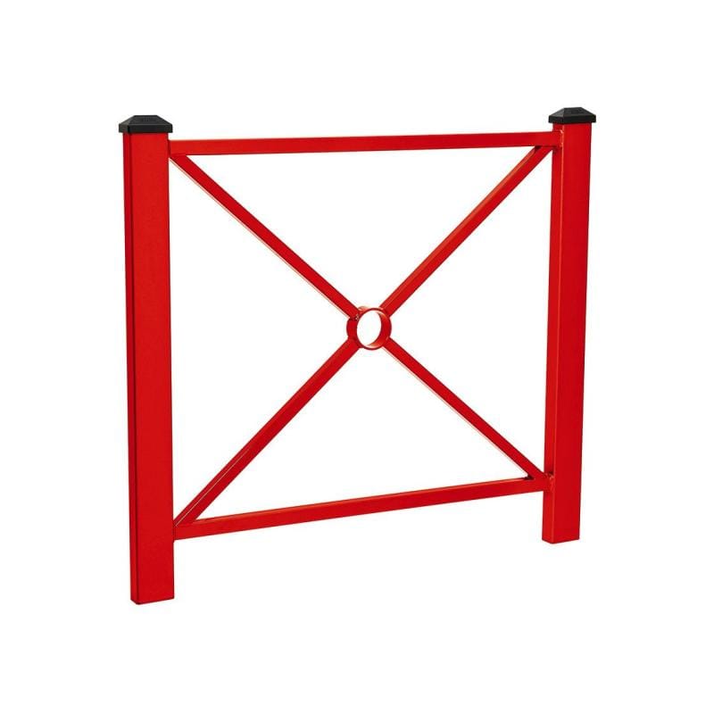 Cityscape Direct Pagoda Railing 1080mm / Red (RAL 3020)