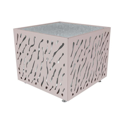 Cityscape Direct Venice Planter 1145 x 1145 x 960mm high / Light Grey (RAL 7044) / Galvanised steel