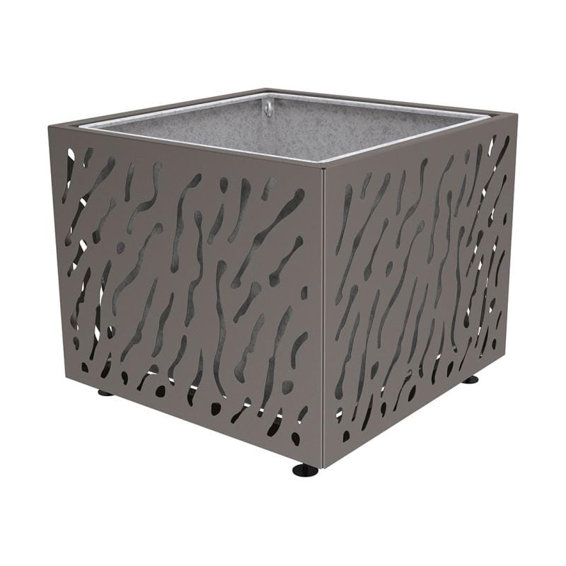 Cityscape Direct Venice Planter 1145 x 1145 x 960mm high / Procity Grey / With inserts for use with lifting rings