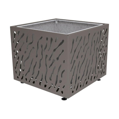 Cityscape Direct Venice Planter 1145 x 1145 x 960mm high / Procity Grey / With inserts for use with lifting rings