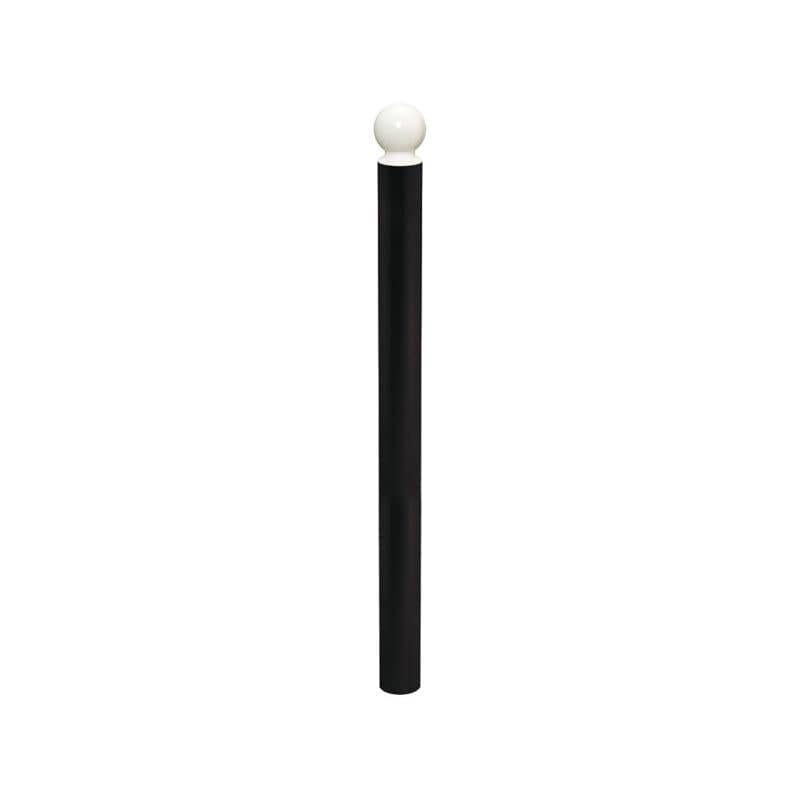 Cityscape Direct Province Sphere 'High Visibility' Bollard 114mm diameter / Black (RAL (9005)
