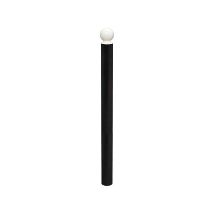 Cityscape Direct Province Sphere 'High Visibility' Bollard 114mm diameter / Black (RAL (9005)