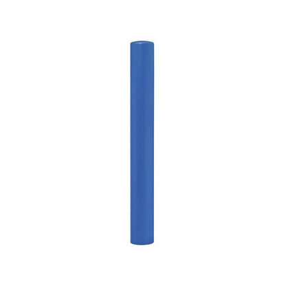 Cityscape Direct Dome Top Steel Bollard 114mm diameter / Blue (RAL 5010) / Zinc Primed and Painted