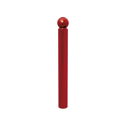 Cityscape Direct Province Sphere Bollard 114mm diameter / Burgundy (RAL 3004)