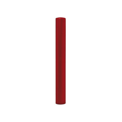 Cityscape Direct Dome Top Steel Bollard 114mm diameter / Burgundy (RAL 3004) / Zinc Primed and Painted