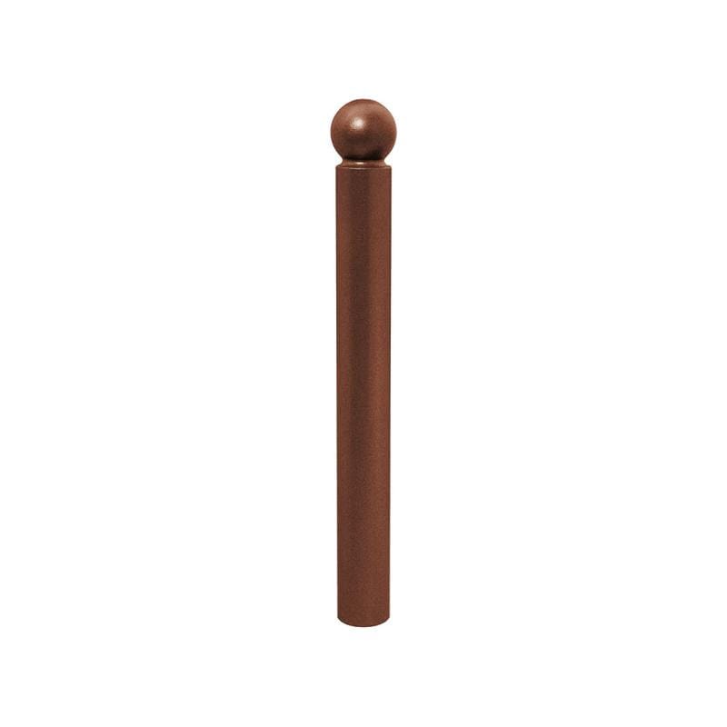 Cityscape Direct Province Sphere Bollard 114mm diameter / Corten Effect
