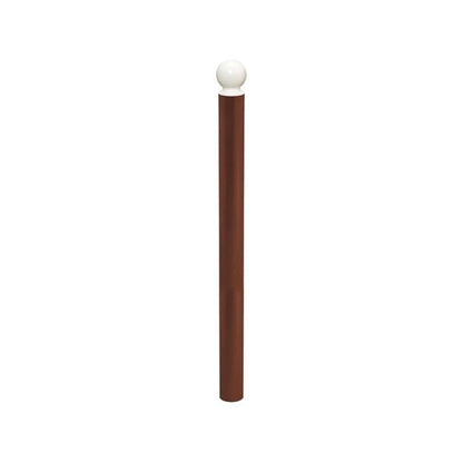 Cityscape Direct Province Sphere 'High Visibility' Bollard 114mm diameter / Corten Effect