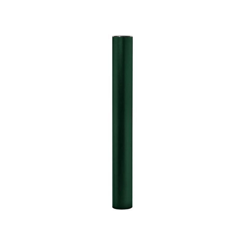Cityscape Direct Province Brushed Steel Bollard 114mm diameter / Green (RAL 6005) / Standard (10mm)