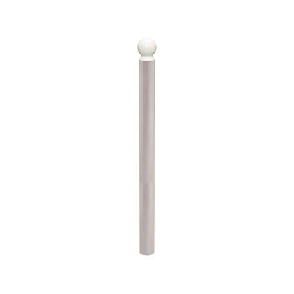 Cityscape Direct Province Sphere 'High Visibility' Bollard 114mm diameter / Light Grey (RAL 7044)