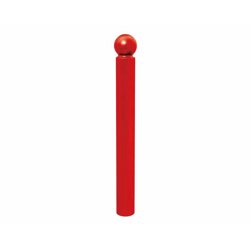 Cityscape Direct Province Sphere Bollard 114mm diameter / Red (RAL 3020)