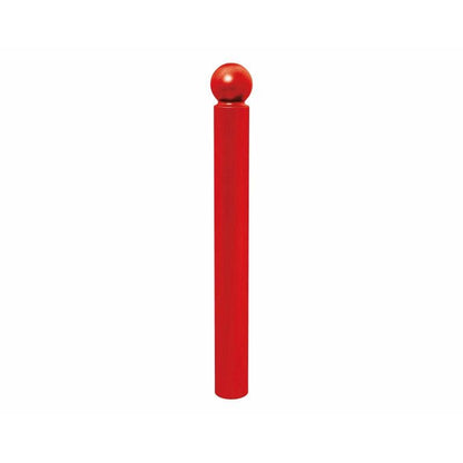 Cityscape Direct Province Sphere Bollard 114mm diameter / Red (RAL 3020)