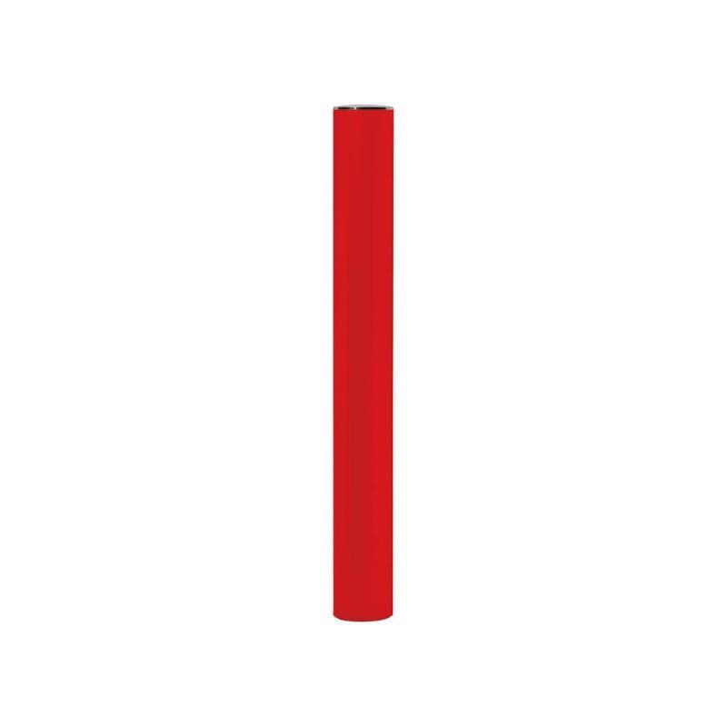 Cityscape Direct Province Brushed Steel Bollard 114mm diameter / Red (RAL 3020) / Standard (10mm)