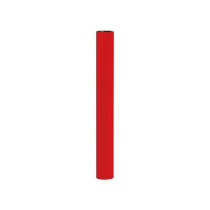 Cityscape Direct Province Brushed Steel Bollard 114mm diameter / Red (RAL 3020) / Standard (10mm)