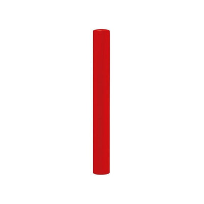 Cityscape Direct Dome Top Steel Bollard 114mm diameter / Red (RAL 3020) / Zinc Primed and Painted