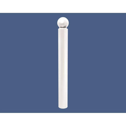 Cityscape Direct Province Sphere Bollard 114mm diameter / White (RAL 9010)
