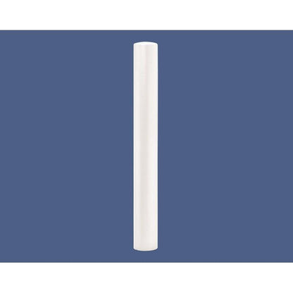 Cityscape Direct Dome Top Steel Bollard 114mm diameter / White (RAL 9010) / Zinc Primed and Painted