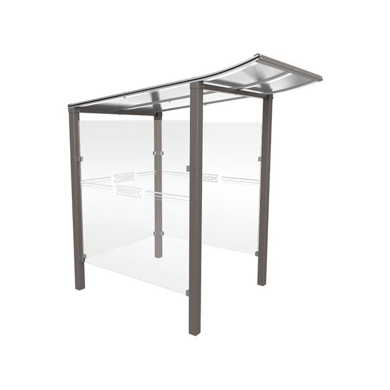 Cityscape Direct Modulo Cash/Ticket Machine Shelter 1300mm / Procity Grey / Concreting