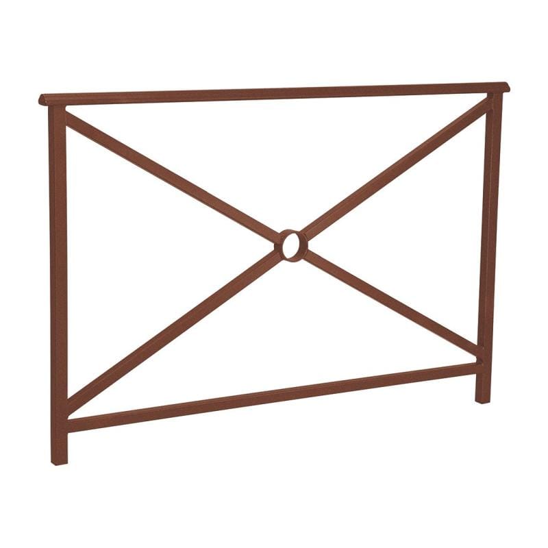 Cityscape Direct Lisbon Railing 1500mm / Cross / Corten Effect