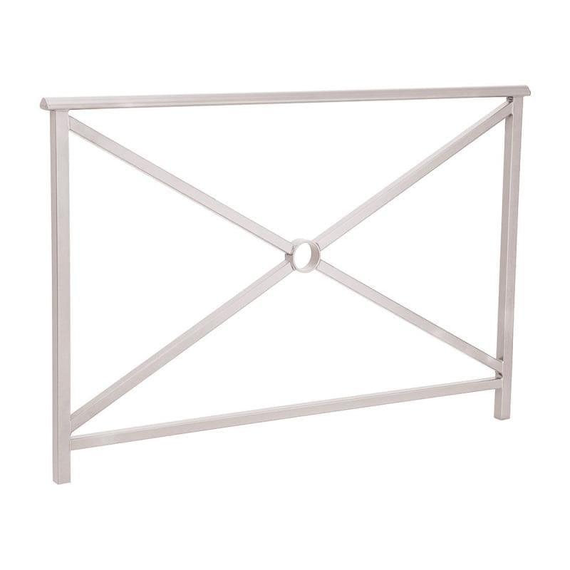 Cityscape Direct Lisbon Railing 1500mm / Cross / Light Grey (RAL 7044)