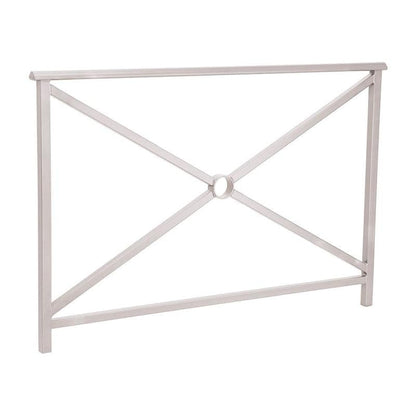 Cityscape Direct Lisbon Railing 1500mm / Cross / Light Grey (RAL 7044)