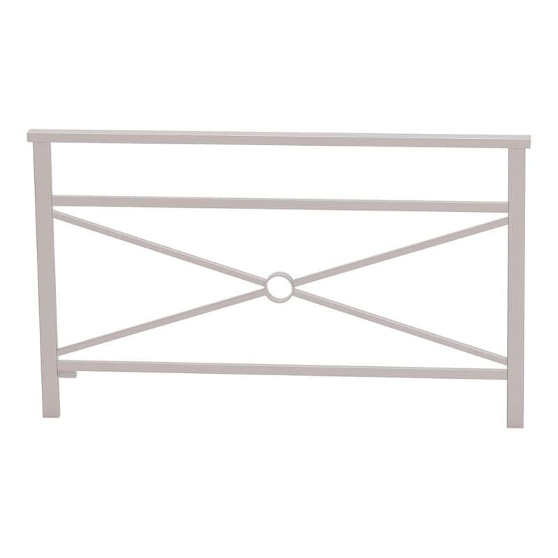 Cityscape Direct Venice Railing 1500mm / Cross / Light Grey (RAL 7044)