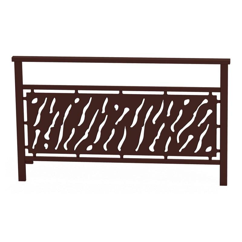 Cityscape Direct Venice Railing 1500mm / Decorative / Brown (RAL 8017)